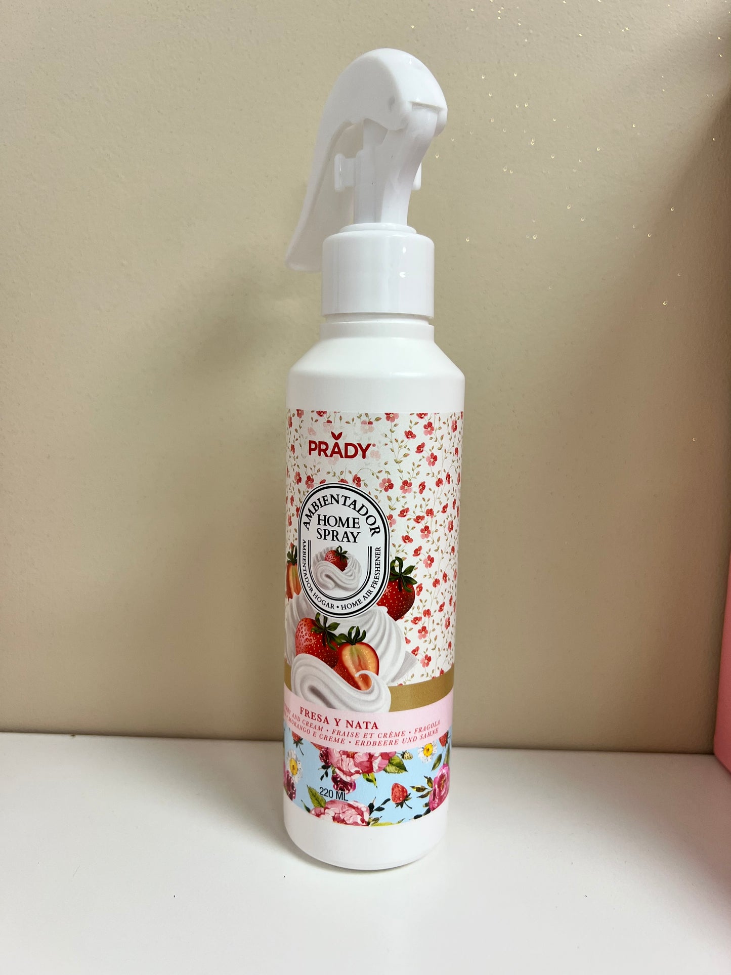 Spray fraise 🍓 chantilly