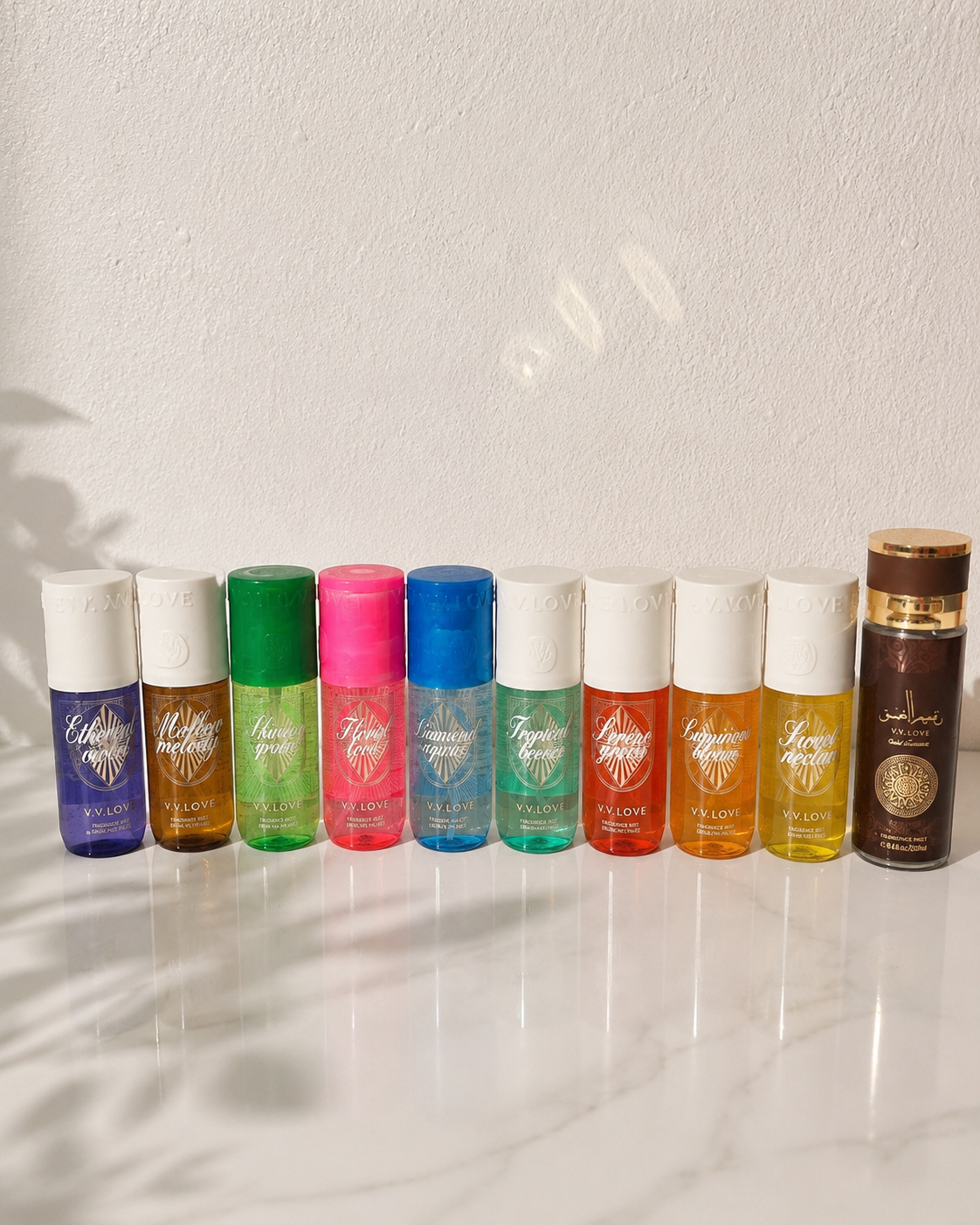 Lot de 10 brume Vv love