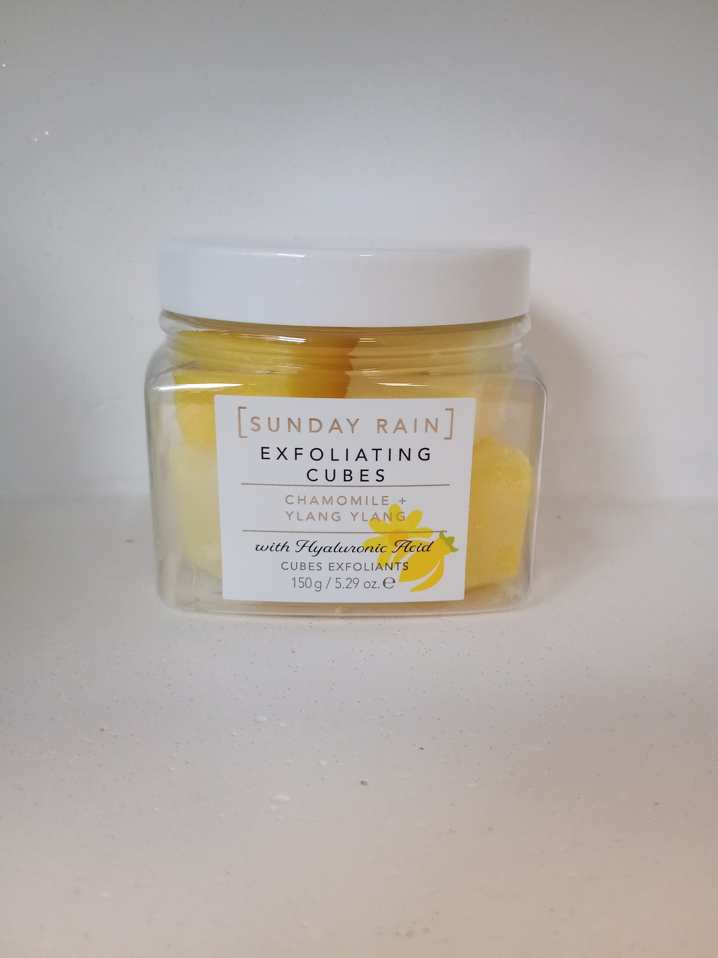 Cube exfolient à l'acide hyaluronique