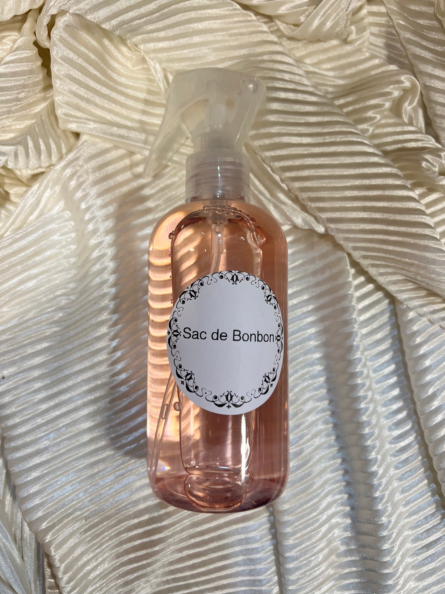 Candy bag textile spray