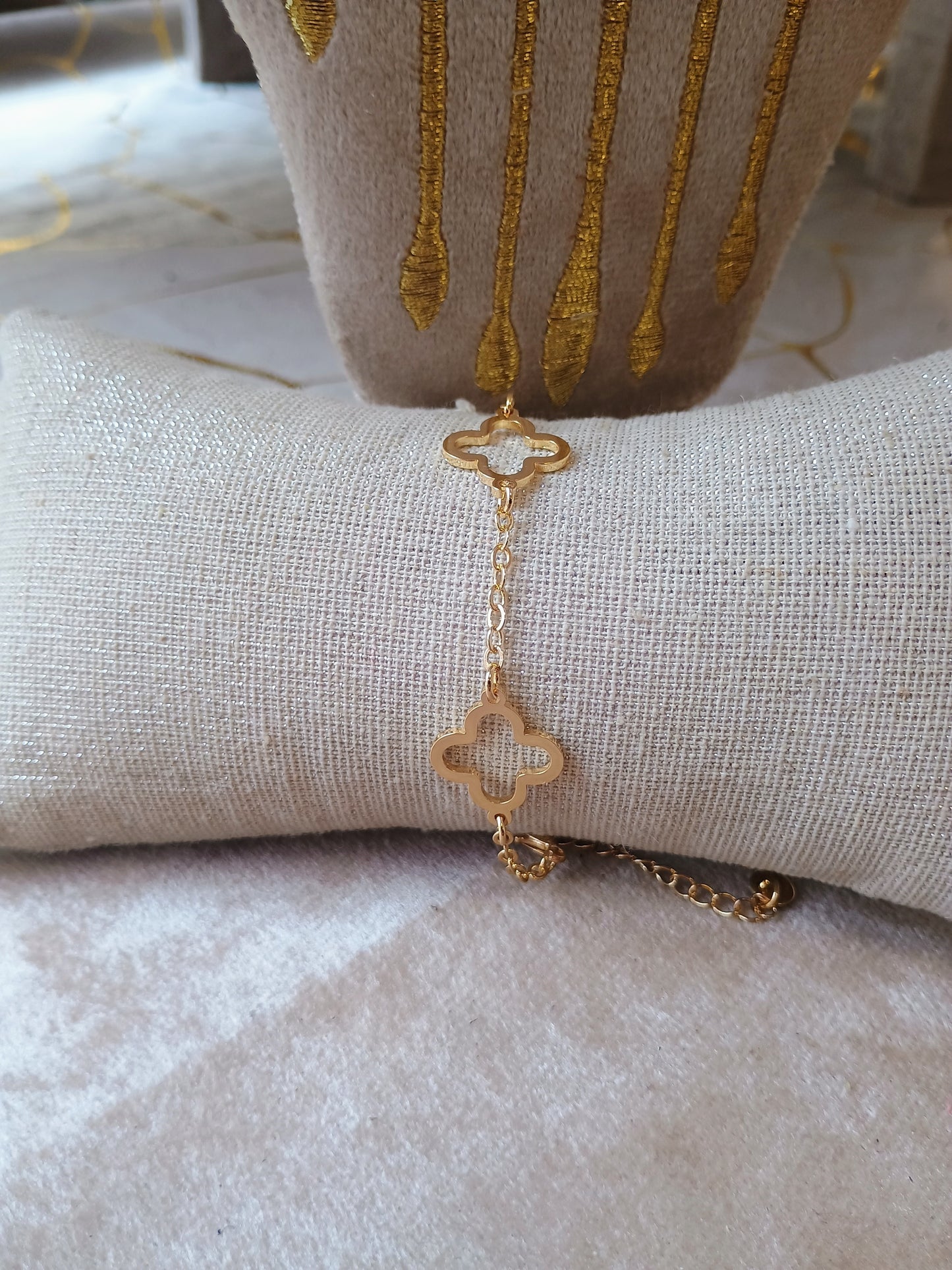 Bracelet trèfle