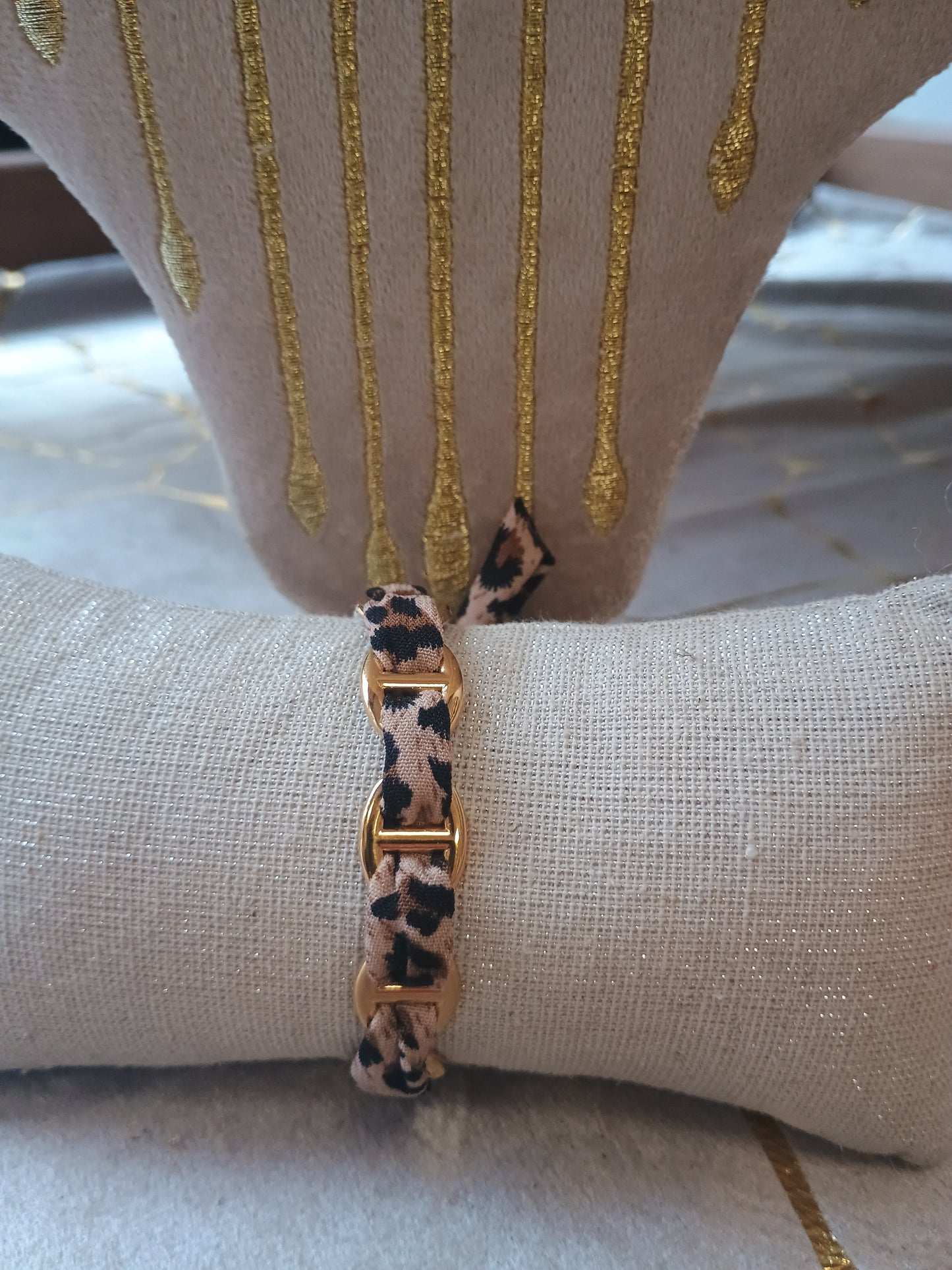 Bracelet léopard