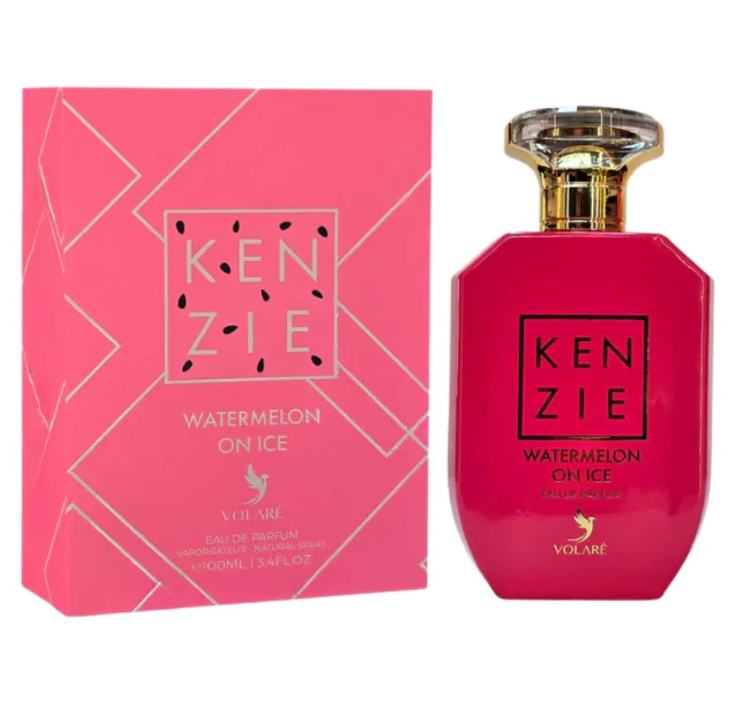 Kenzi watermelon on ice