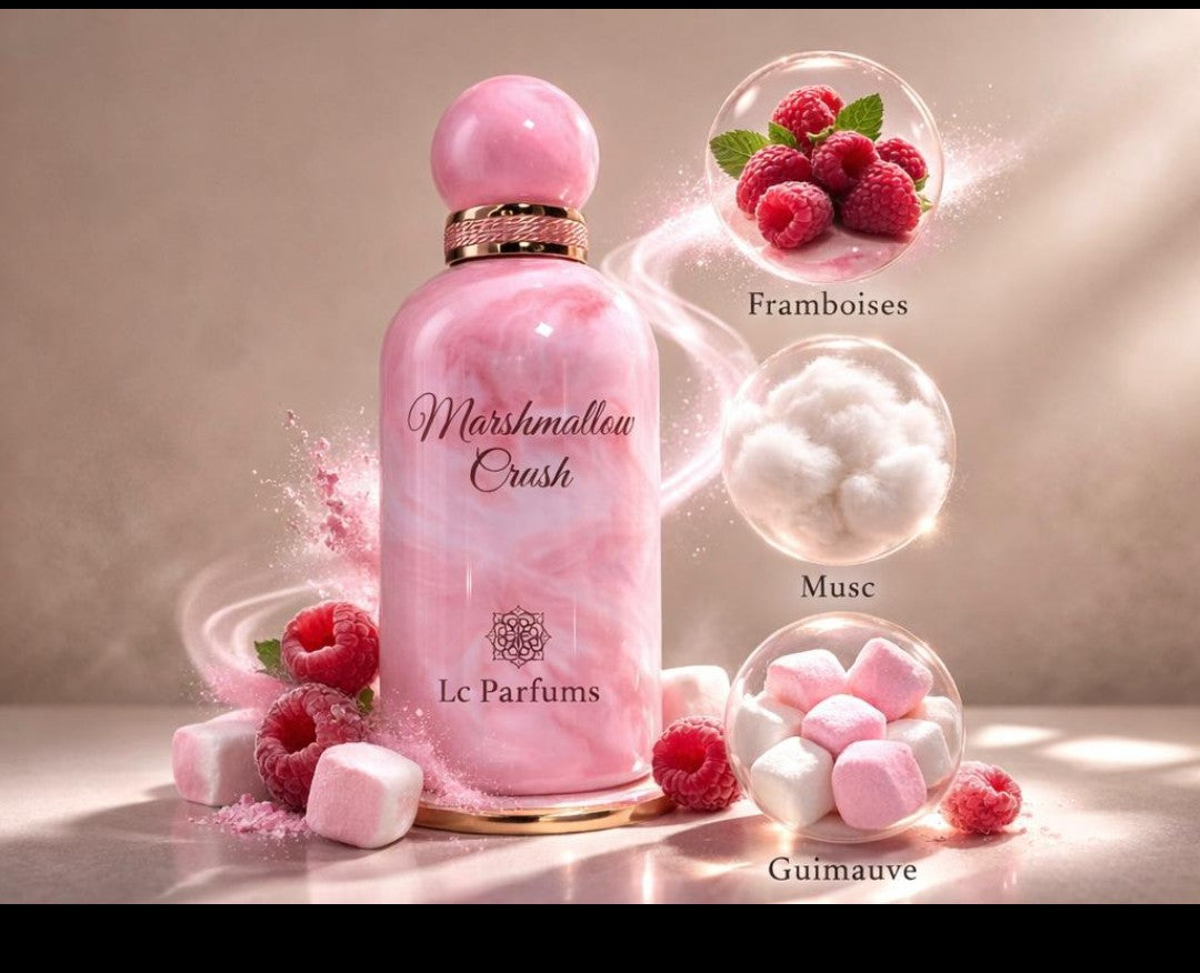 Marshmallow crush * Dubaï flower *