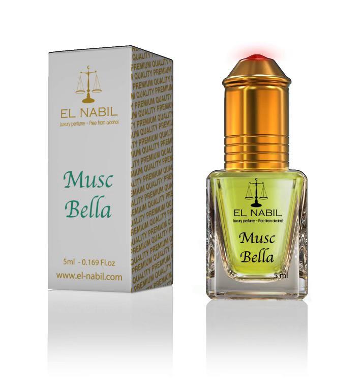 El Nabil Musc Bella - Parfum Exquis Sans Alcool 5 ml