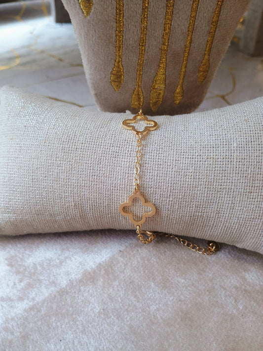 Bracelet trèfle