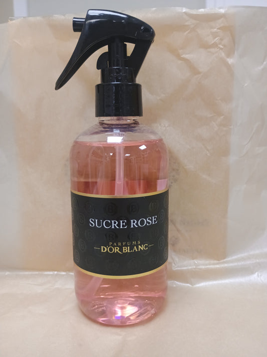 Spray d'ambiance sucre rose - parfums d'or blanc